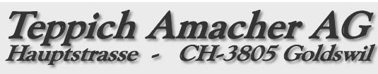 Teppich Amacher AG