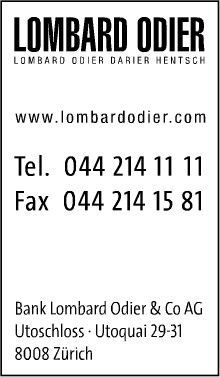 Bank Lombard Odier & Co AG