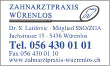 Zahnarztpraxis Würenlos Dr. S.Latifovic