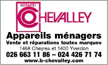 Appareils Ménagers Chevalley Bernard Sàrl