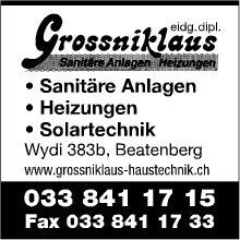 Grossniklaus Daniel (-Zurbuchen)