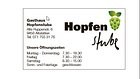 Gasthaus Hopfenstube