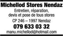 Michellod Stores Nendaz