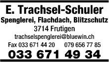 Trachsel Ernst (-Schuler)
