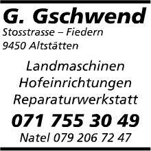 Gschwend Land- und Hoftechnik GmbH