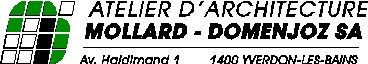 Mollard-Domenjoz Architecture SA
