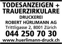 Hürlimann Robert AG, Druckerei