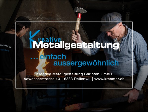 Kreative Metallgestaltung Christen
