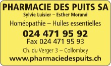 Pharmacie des Puits SA