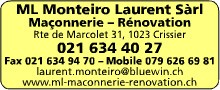 ML Monteiro Laurent Sàrl