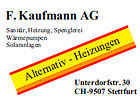 Kaufmann F. AG