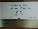 Avocat Kathrin Gruber