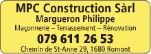MPC construction Sàrl