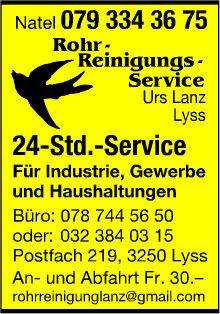 Rohr-Reinigungs-Service