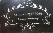 vergiss DICH nicht