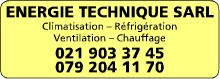 Energie Technique (P & V) Sàrl